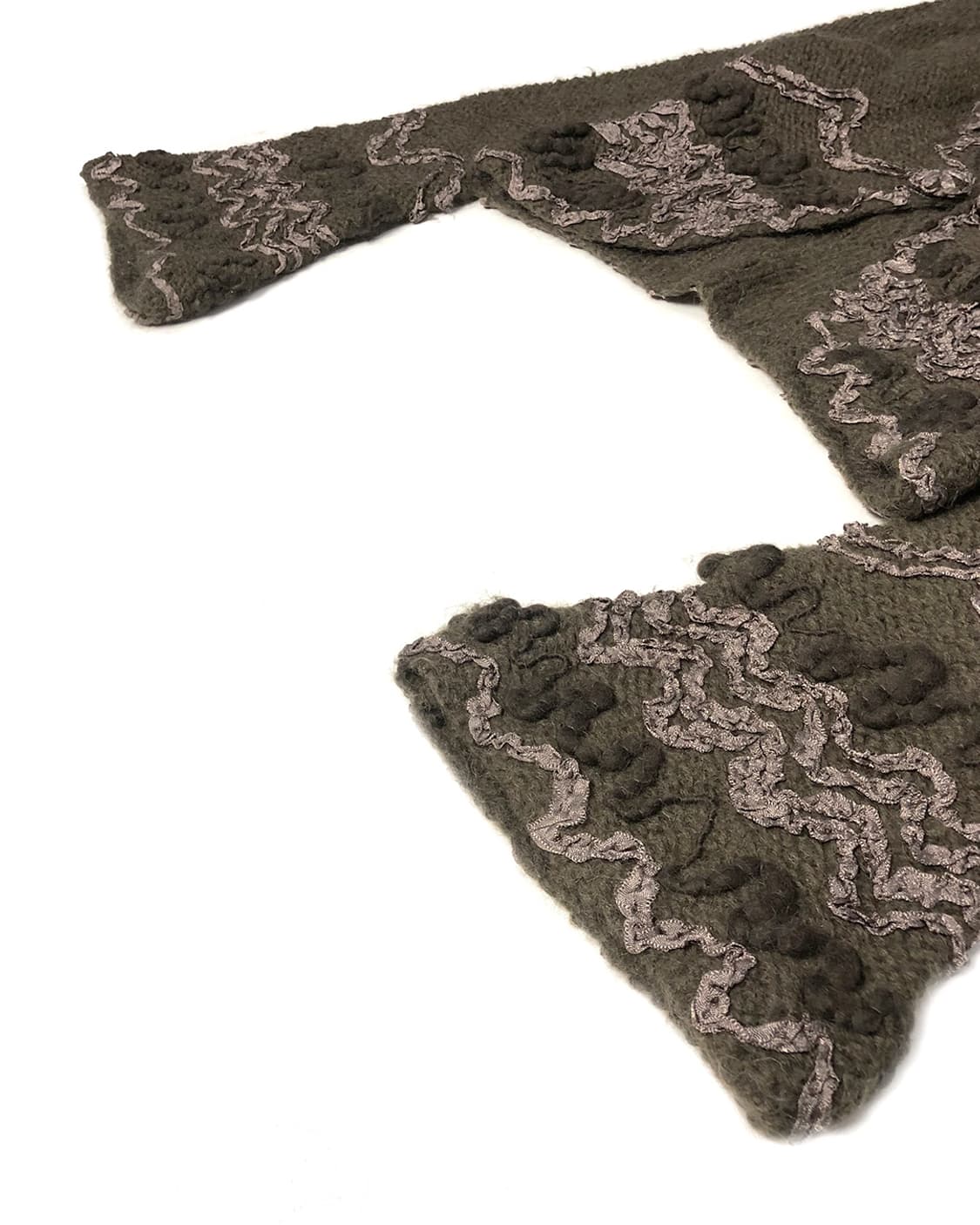 Vintage 브라운 가디건 상품이미지4