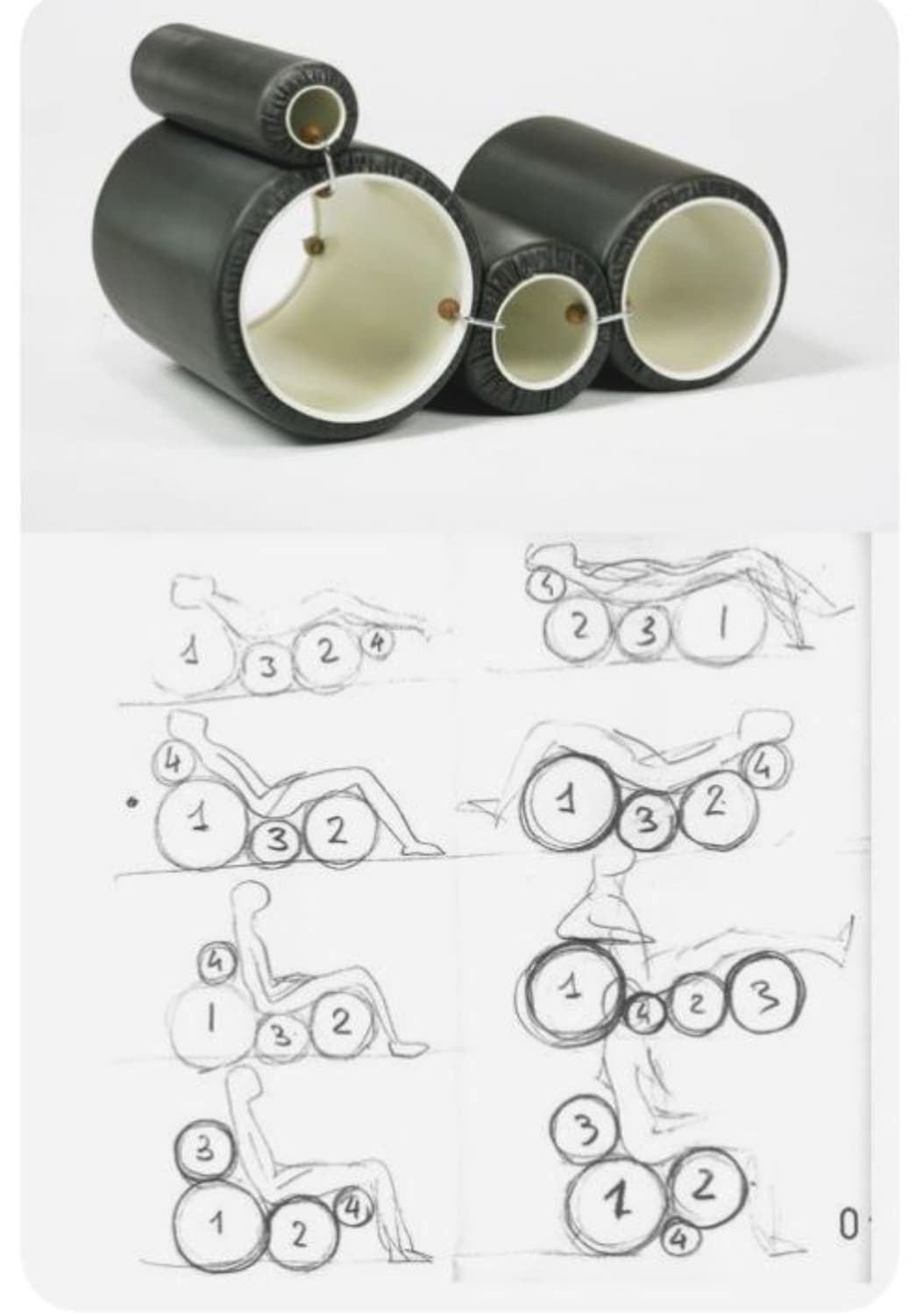 조콜롬보 튜브 체어 오리지널 상품이미지2