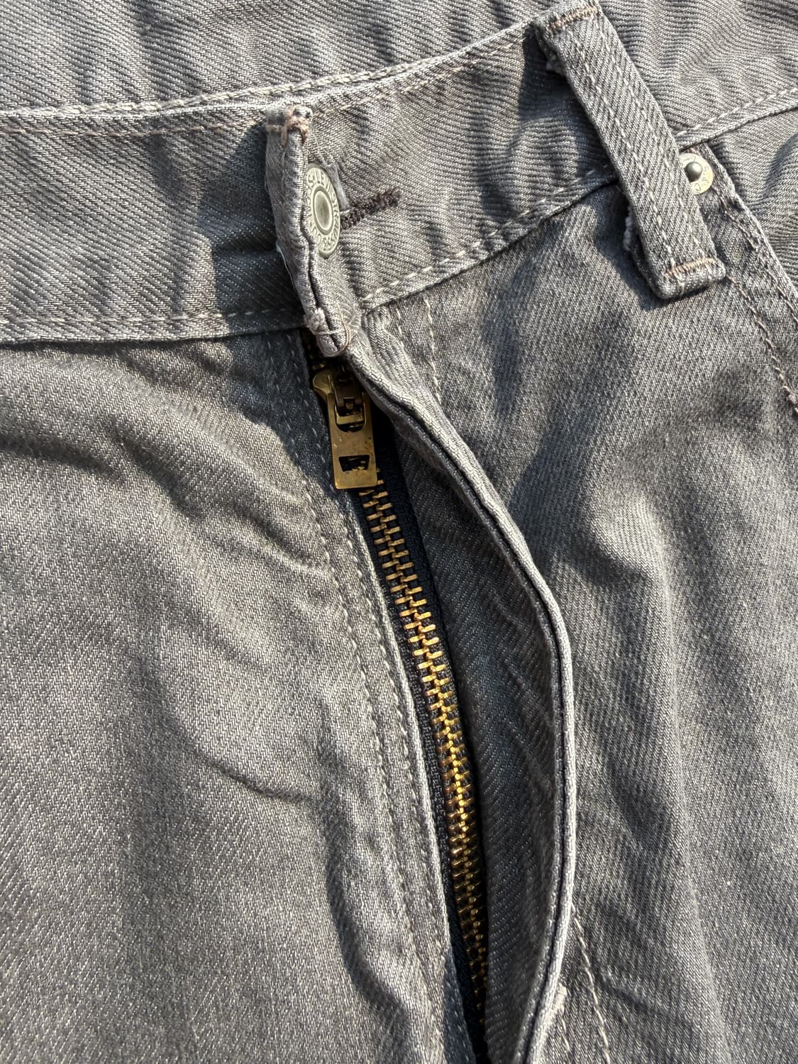 리바이스 569 흑청 34/34 블랭크탭 상품이미지3