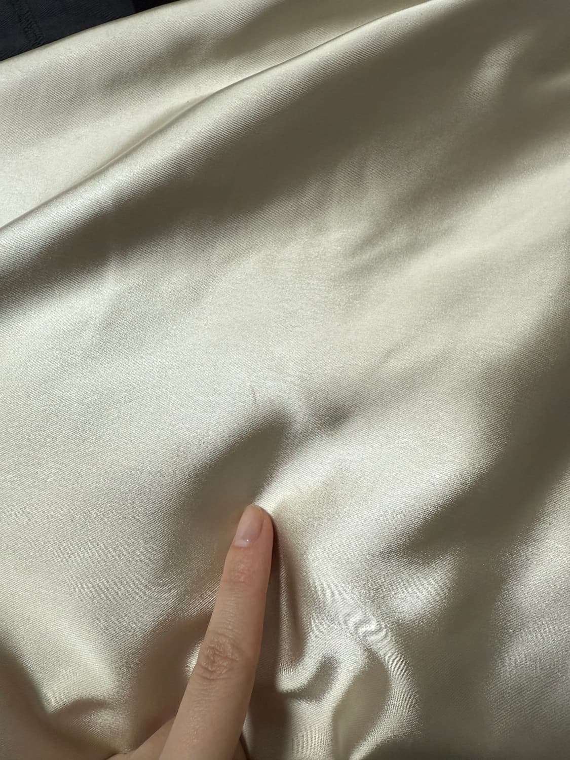 레이어드 티, gu 새틴 스커트 set 상품이미지5