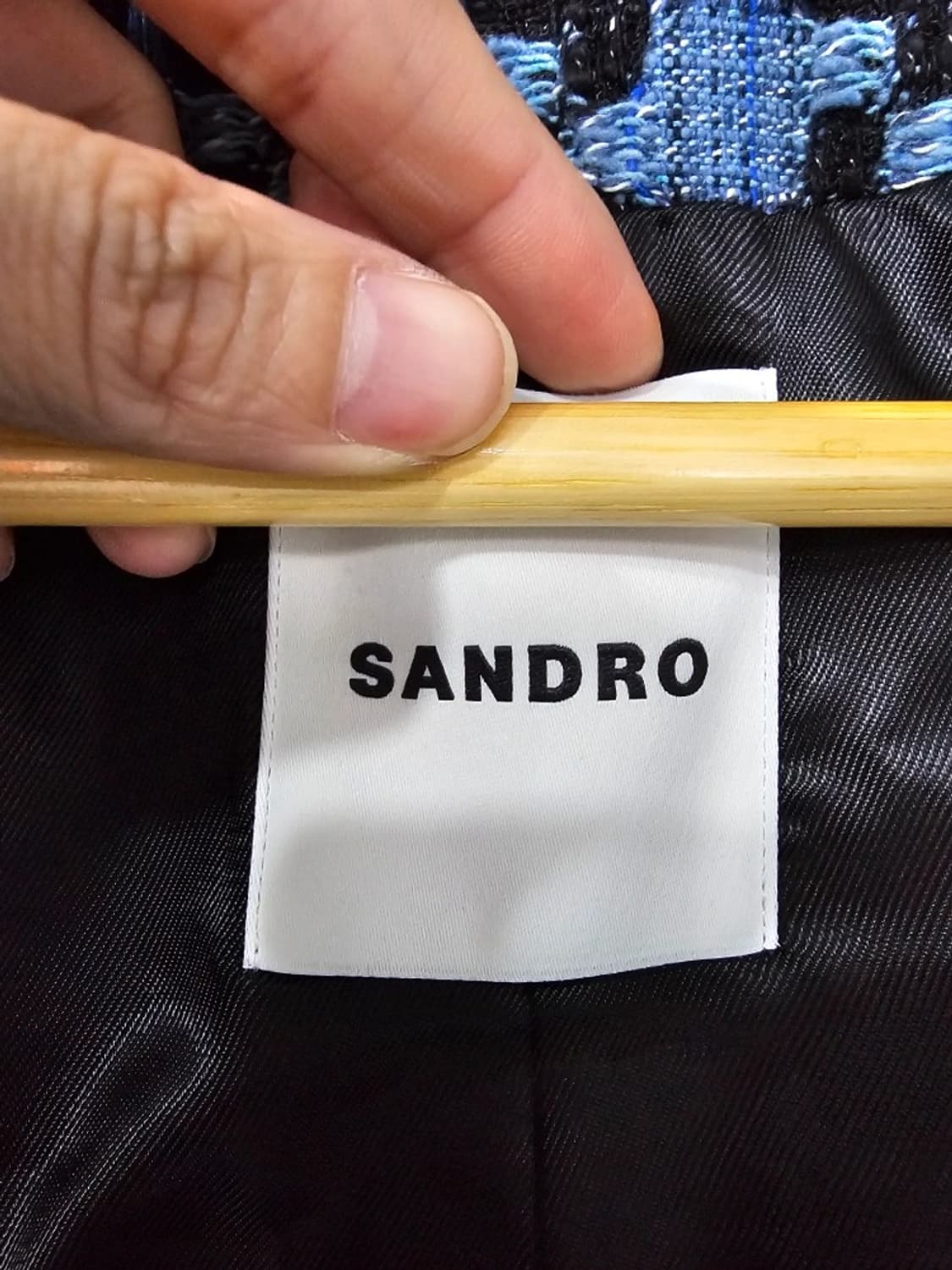 Sandro 산드로 트위드 자켓 55 (FW2025) 상품이미지5
