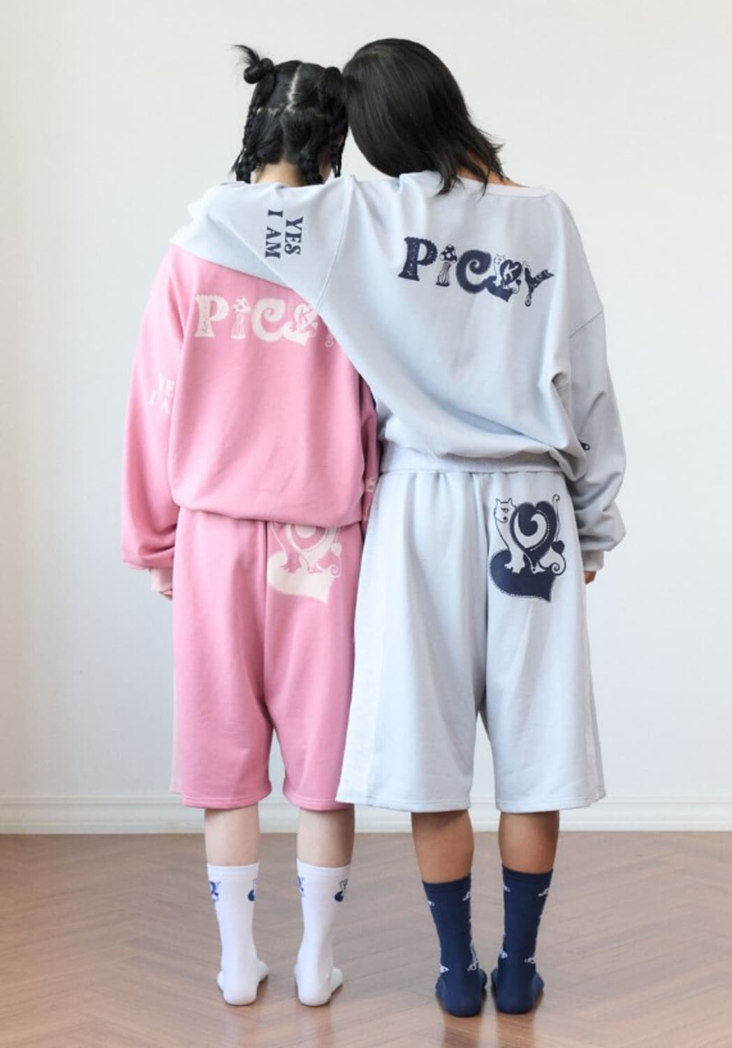 PICKY sweatshirt bluegrey 상품이미지7