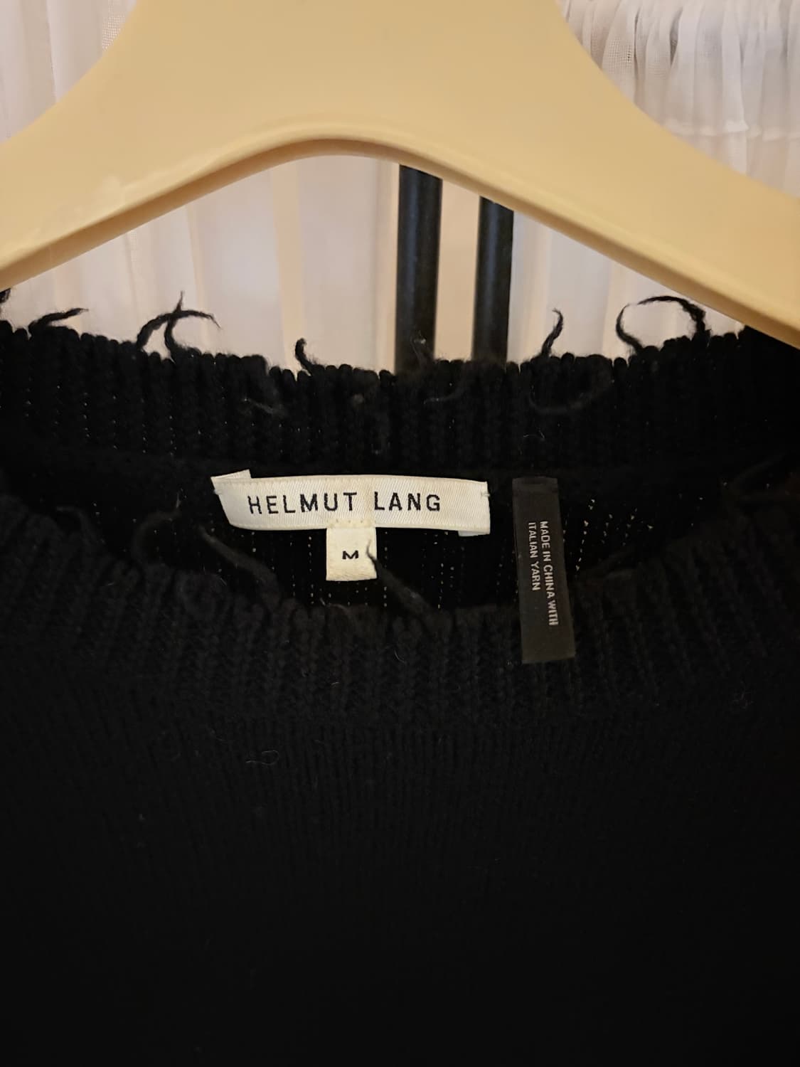 헬무트랭 디스트레스 울 니트 상품이미지2