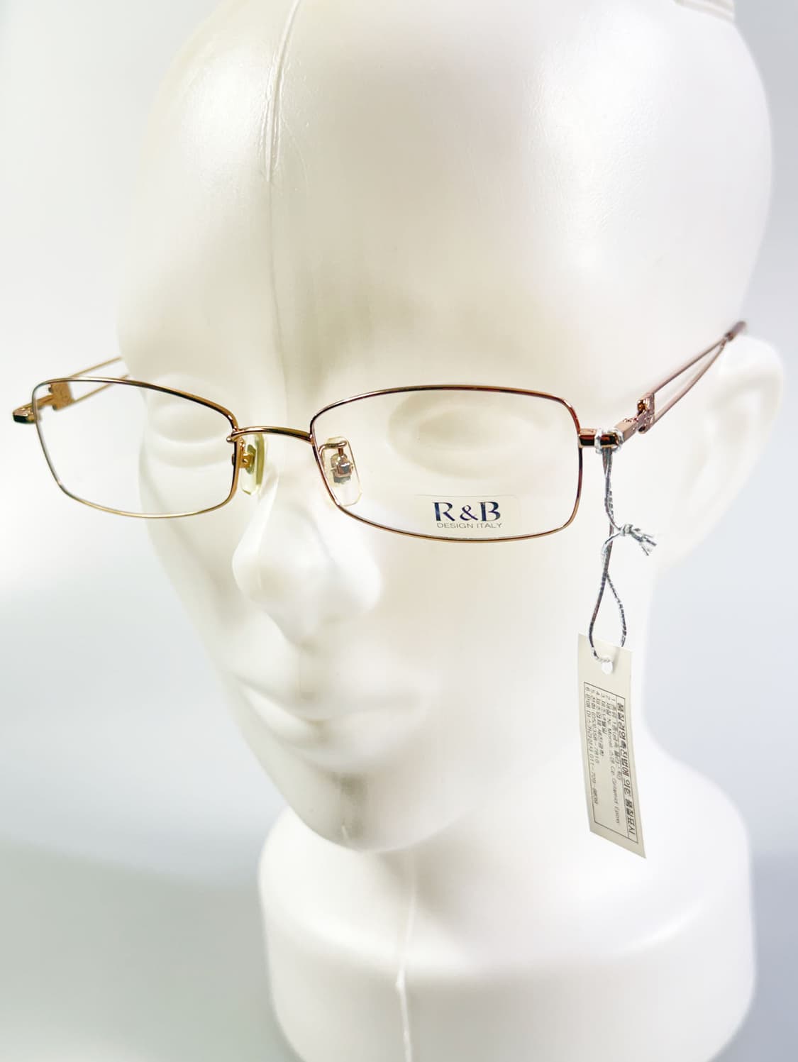 R&B EYEWEAR 골드 슬림 스퀘어 메탈 빈티지 안경 상품이미지8