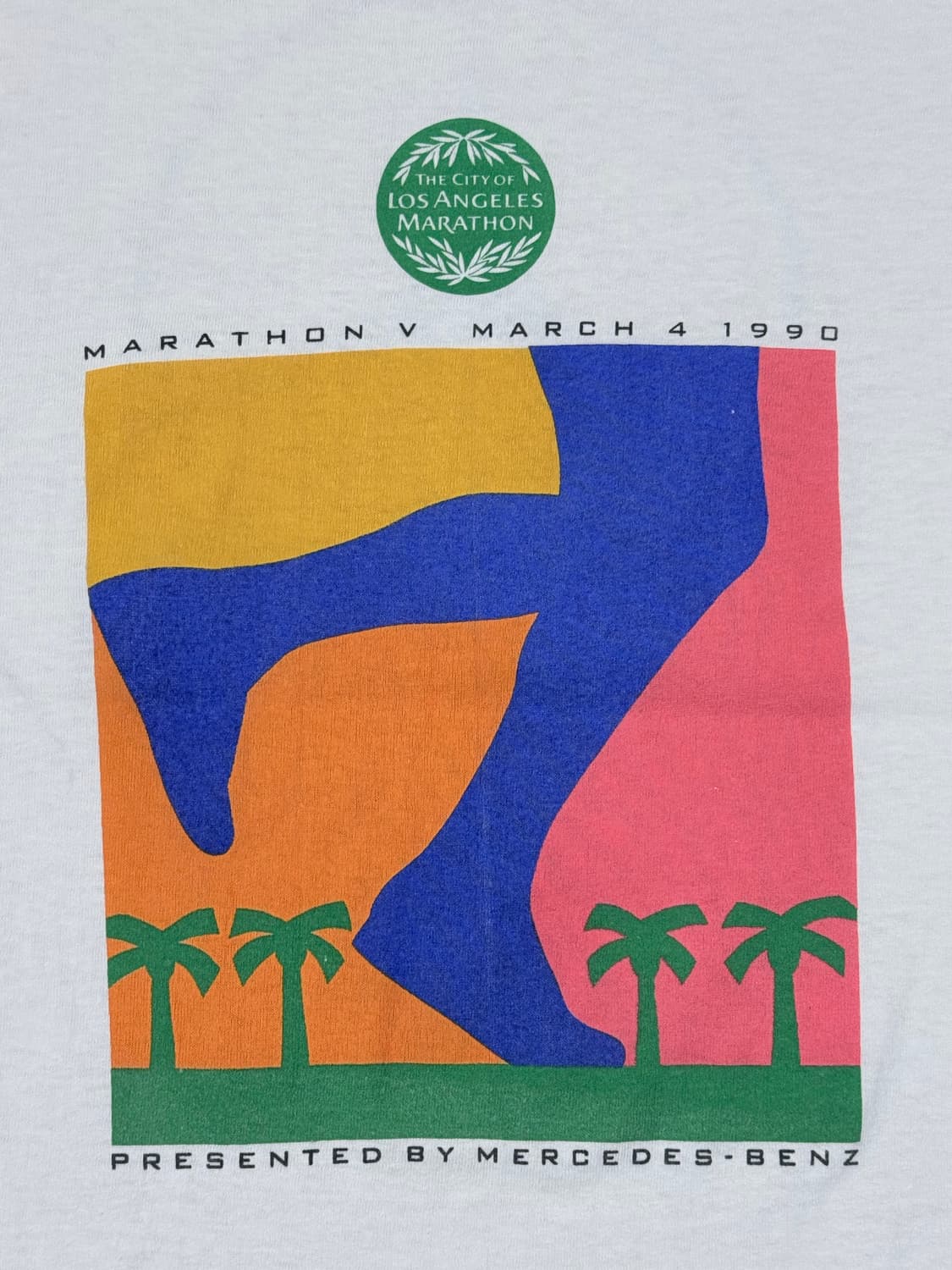 90s LA 빈티지 마라톤 티셔츠 상품이미지2