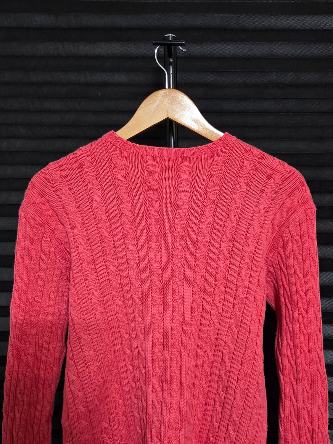 [폴로 랄프로렌] 코튼 케이블 크루넥 니트 스웨터 | 00067 상품이미지6