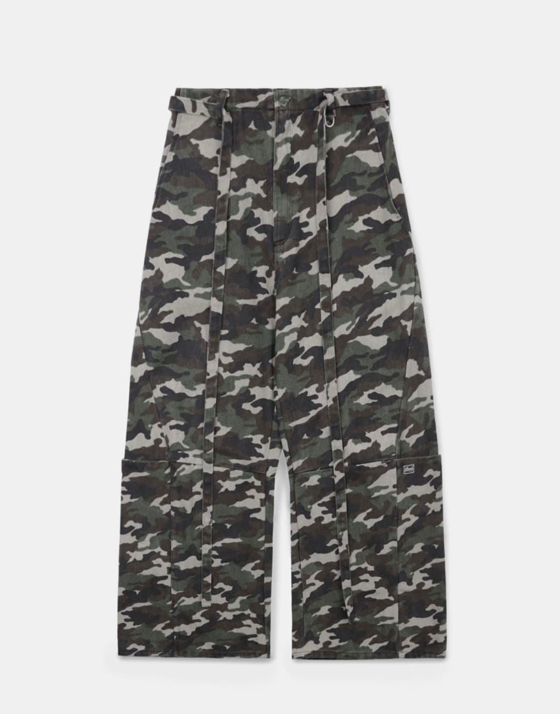 커브드 카고 팬츠 - 카모 상품이미지1