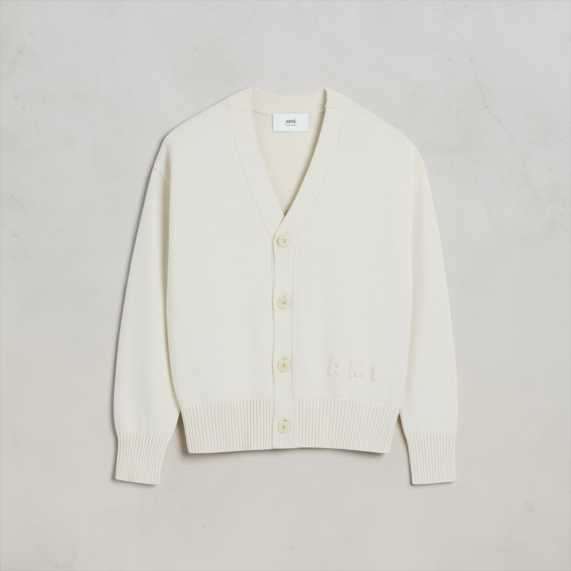 XL/ 아미 25FW 신형 엠브로이드 자수 가디건 상품이미지1