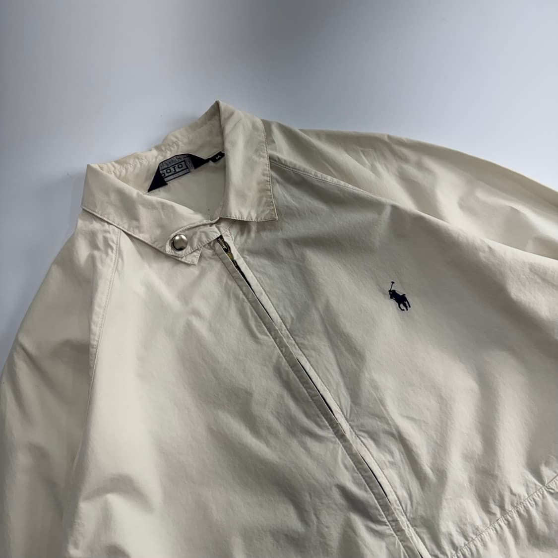 Polo 폴로 네이비 포니 아이보리 바람막이 상품이미지4