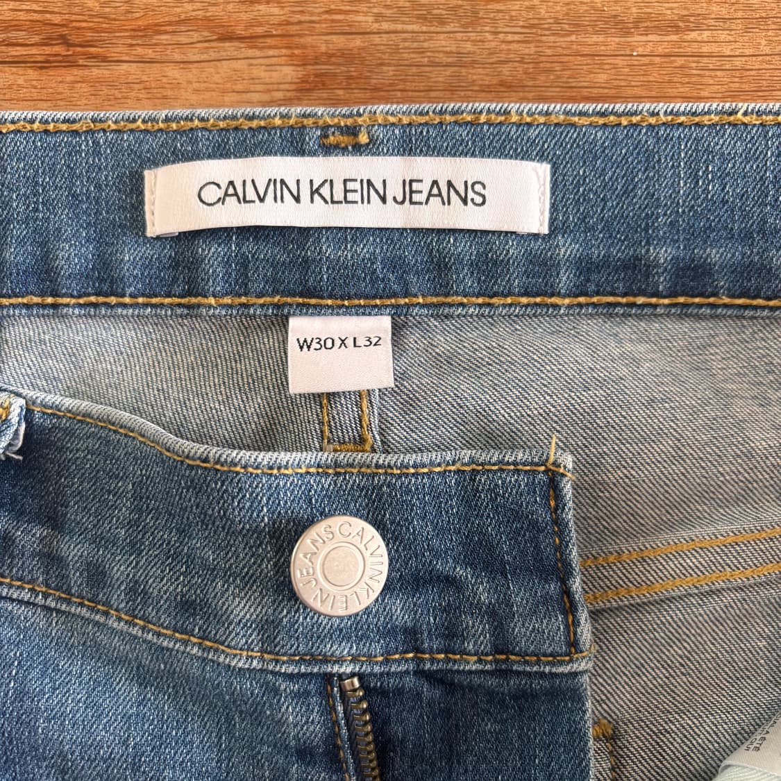 28 캘빈클라인 청바지 스판 데님 슬림 실루엣 여성  상품이미지6