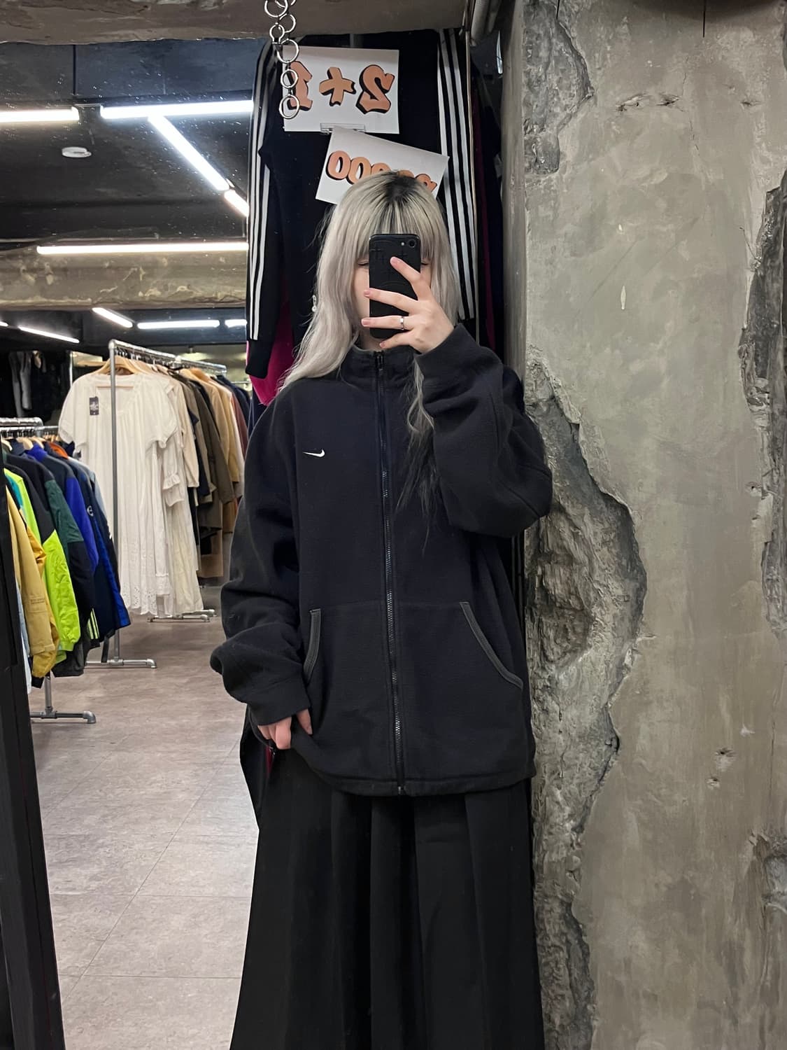 나이키 플리스 자켓 블랙 XL   #csz3780 상품이미지2