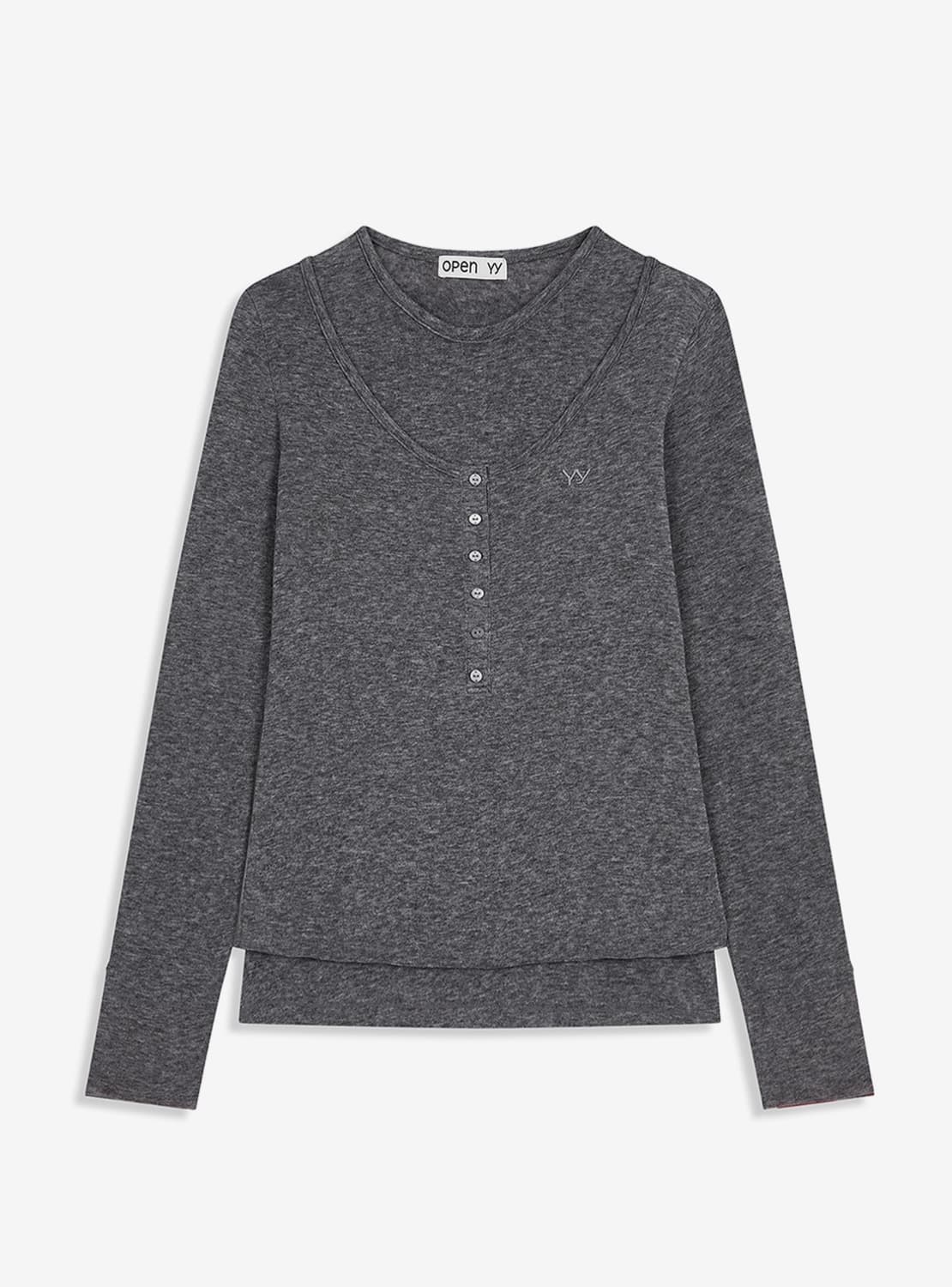 OpenYy 레이어드 티셔츠 상품이미지2