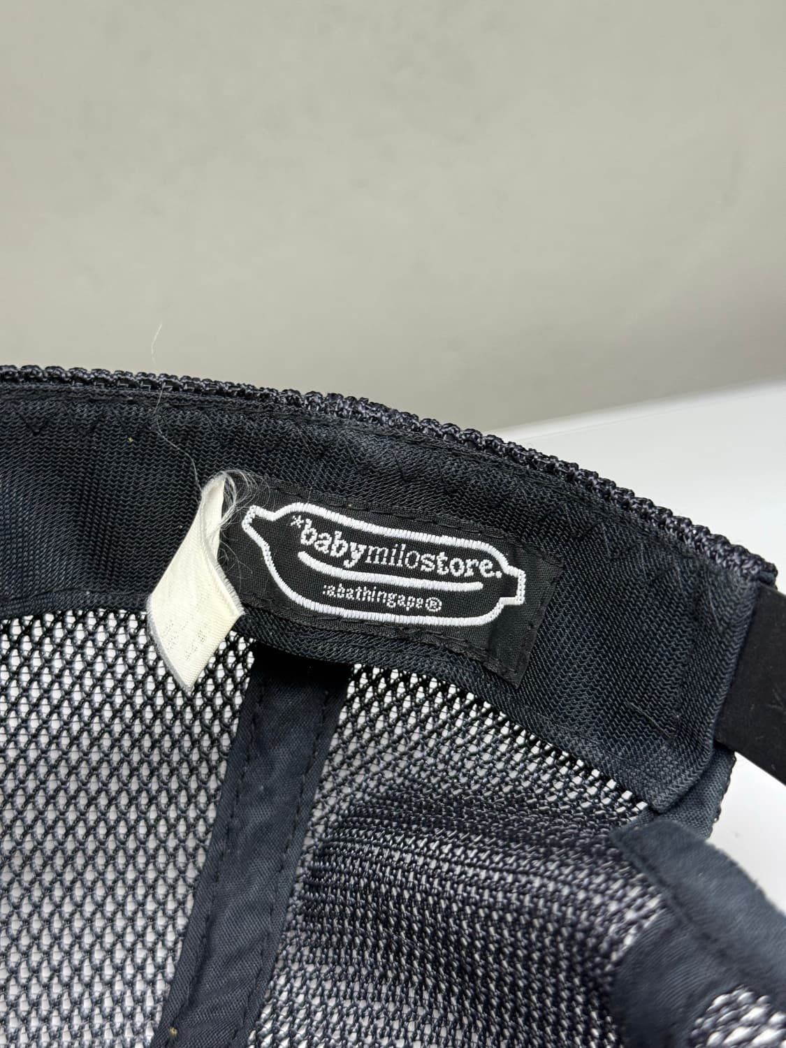 니고 시절 진짜 베이프 해골 매쉬캡 볼캡 모자 상품이미지3