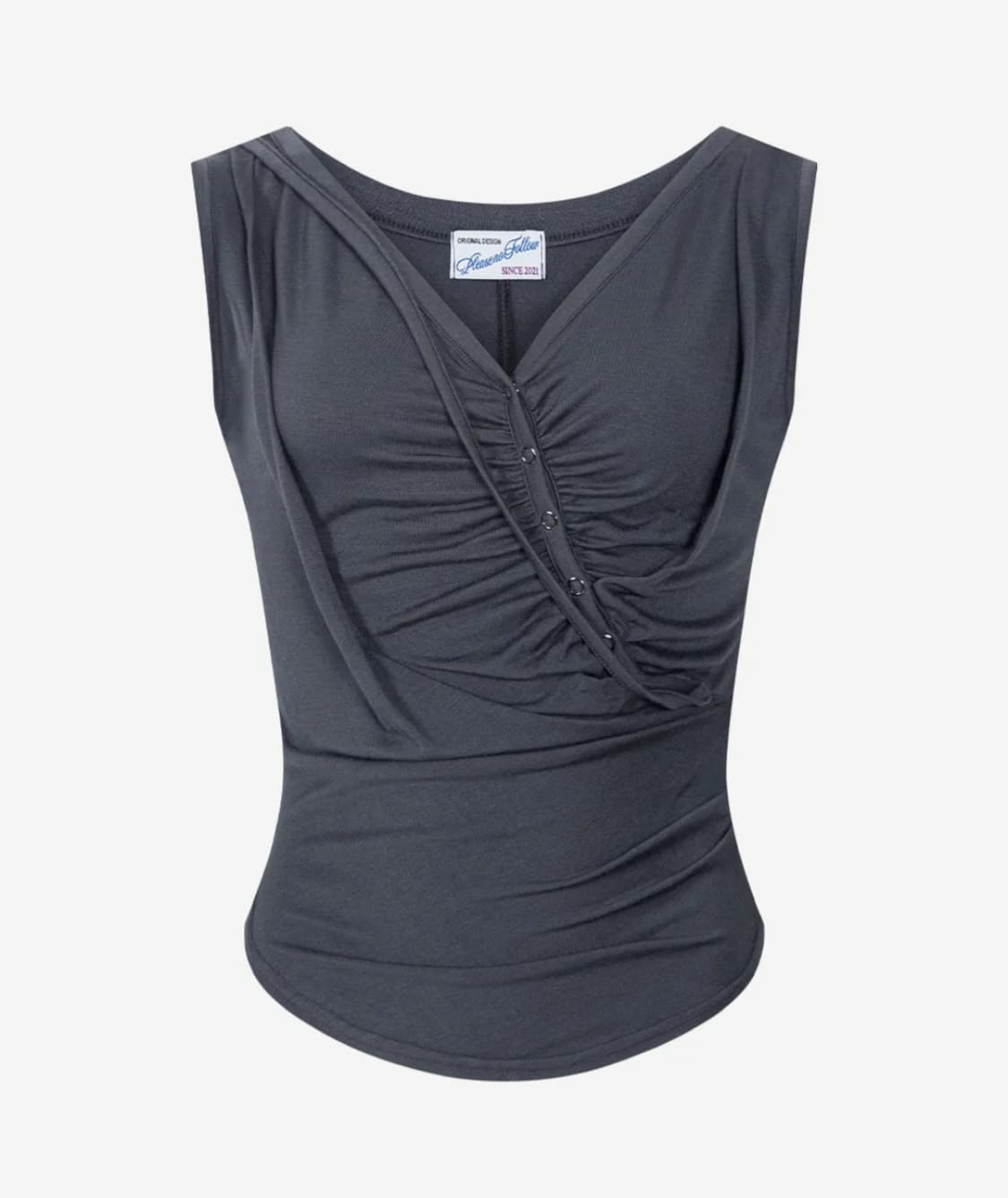 Deba Sleeveless Top (Charcoal) 상품이미지1