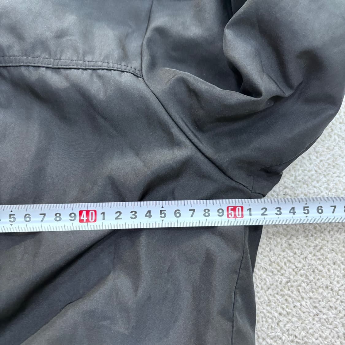 실측확인 고급 빈티지 바람막이 자켓 0331E 상품이미지5