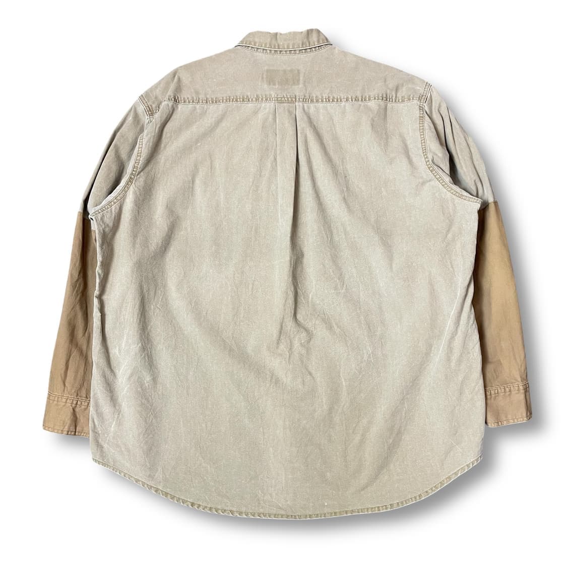 빈티지 빅사이즈 오버핏 빅포켓 자수 헌팅 셔츠 XXL 상품이미지2