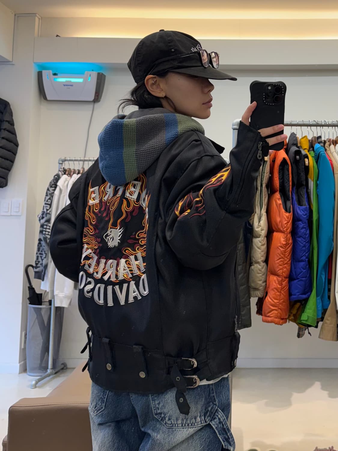 할리 데이비슨 플레임 라이더 자켓 상품이미지5