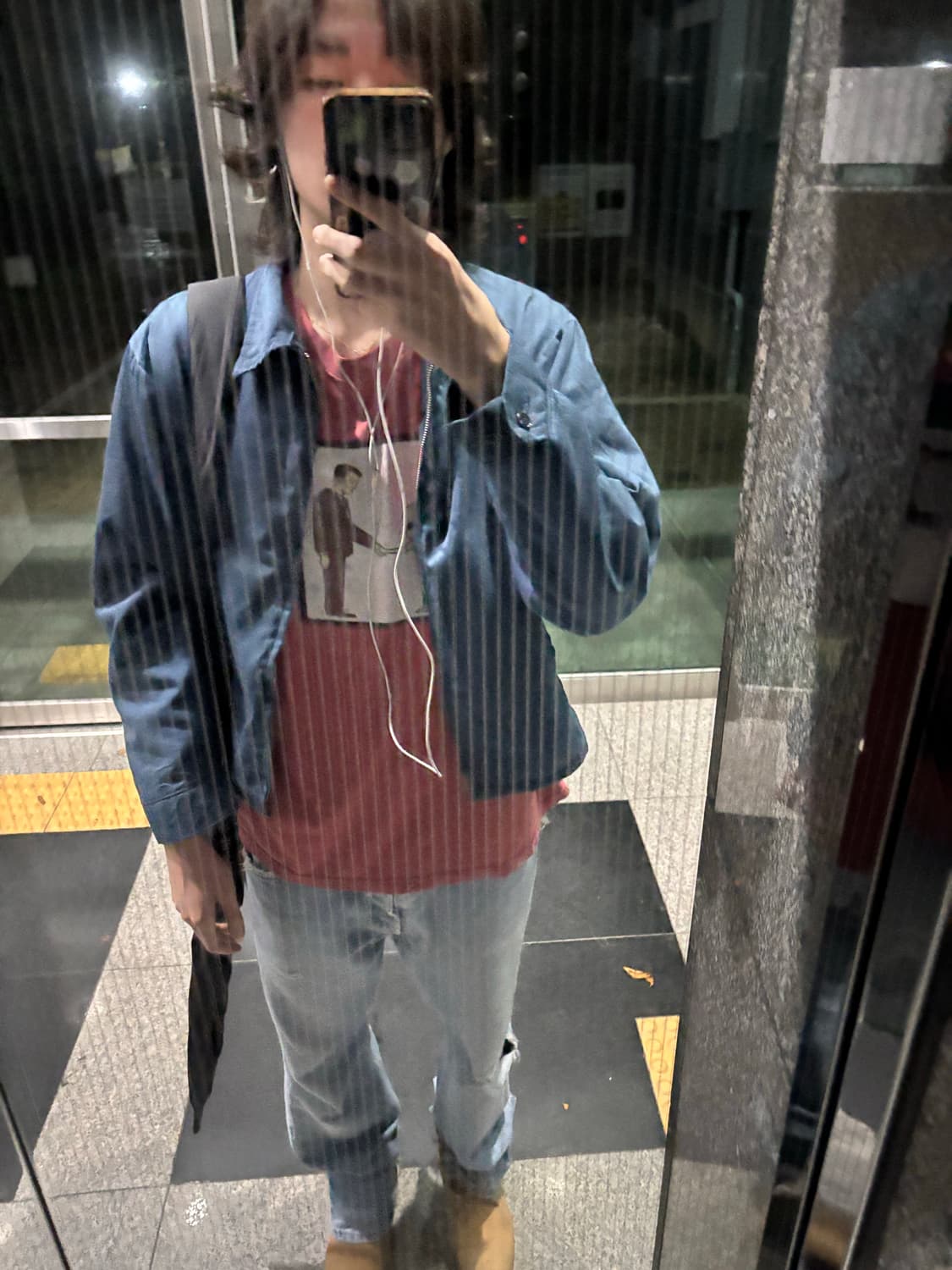 90s helmet band tee 상품이미지5