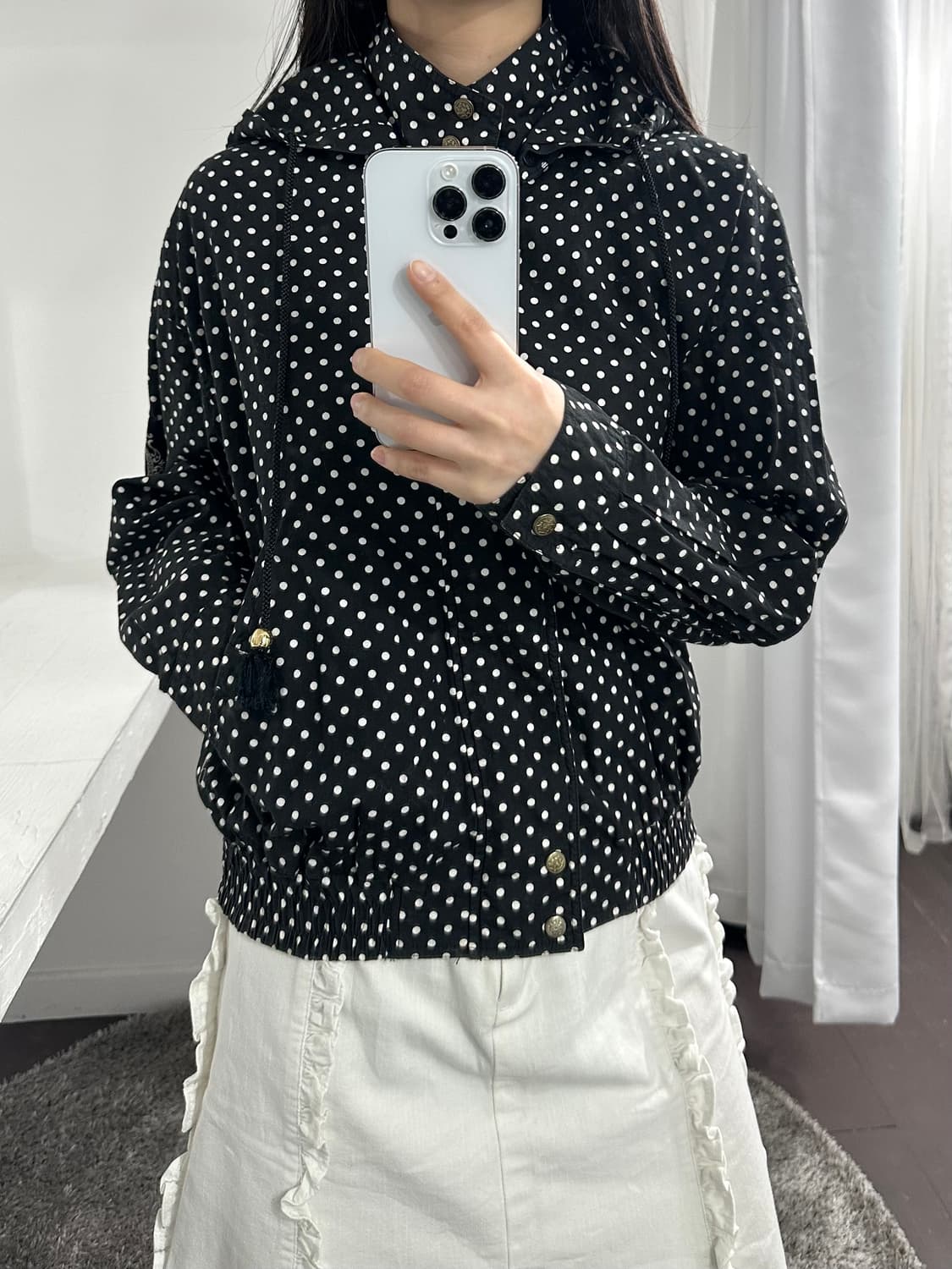 jantzen dot hood jacket 상품이미지5