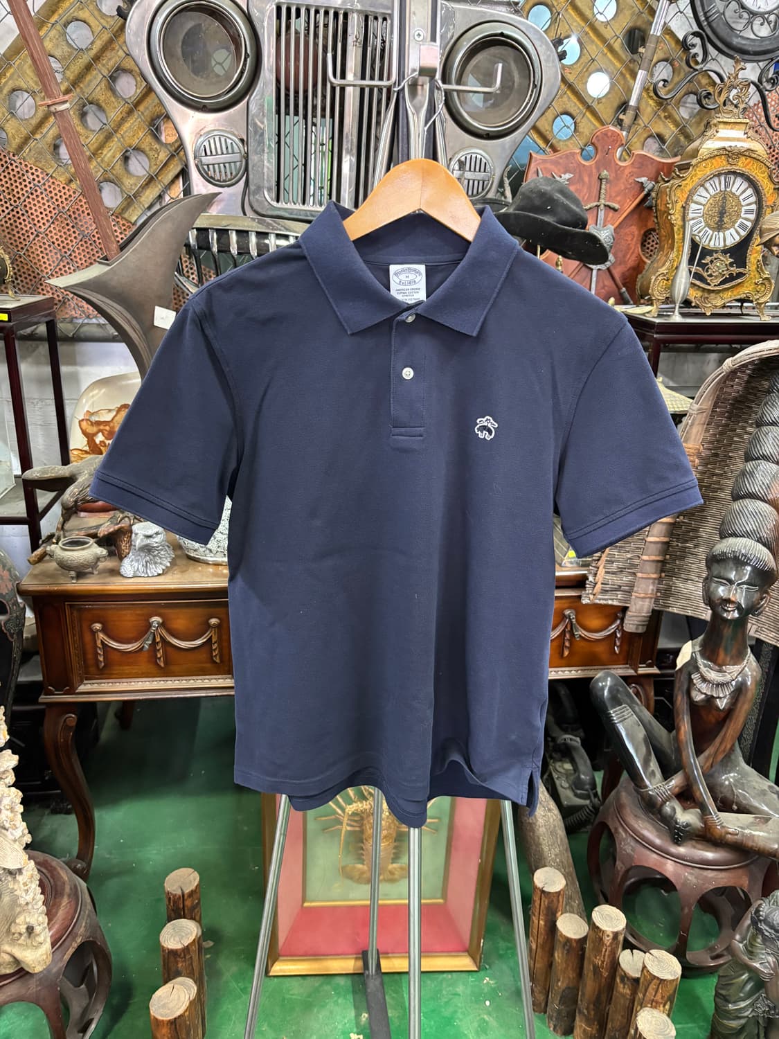 브룩스 브라더스(Brooks Brothers)네이비 폴로 셔츠 상품이미지1
