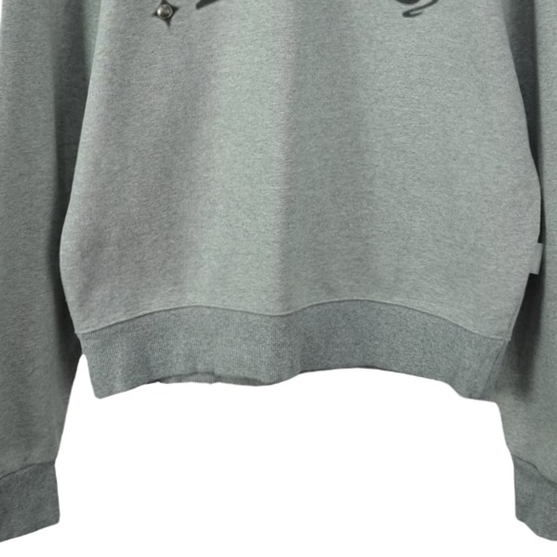 [본투윈] 그래픽 프린팅 오버핏 맨투맨 그레이 M19877 상품이미지5