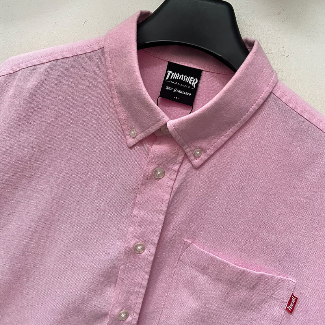 트레셔 플레임 포켓 옥스포드 셔츠 남방 L 상품이미지3