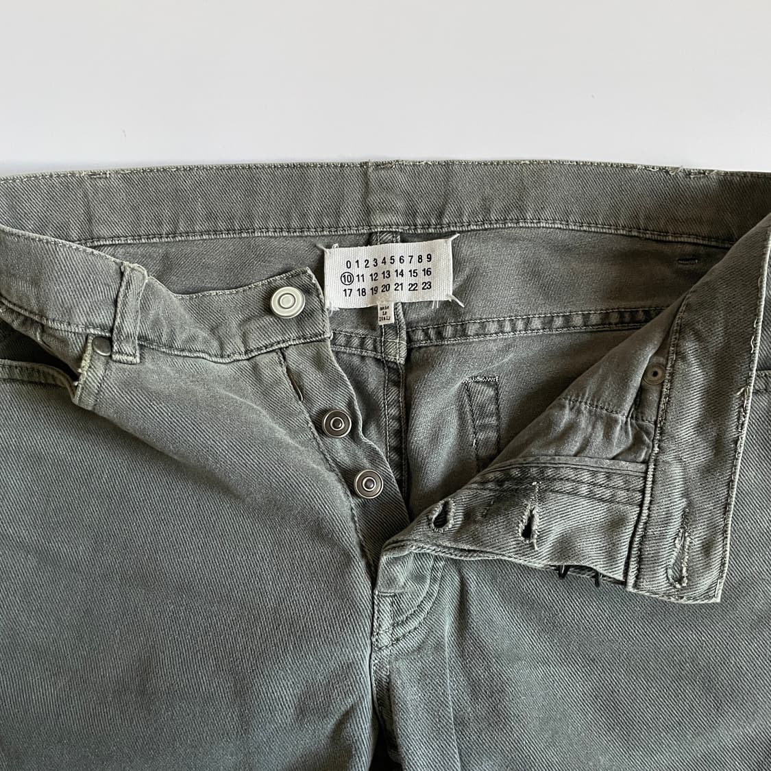 margiela 마르지엘라 슬림 스트레이트 진 28(M) 상품이미지1