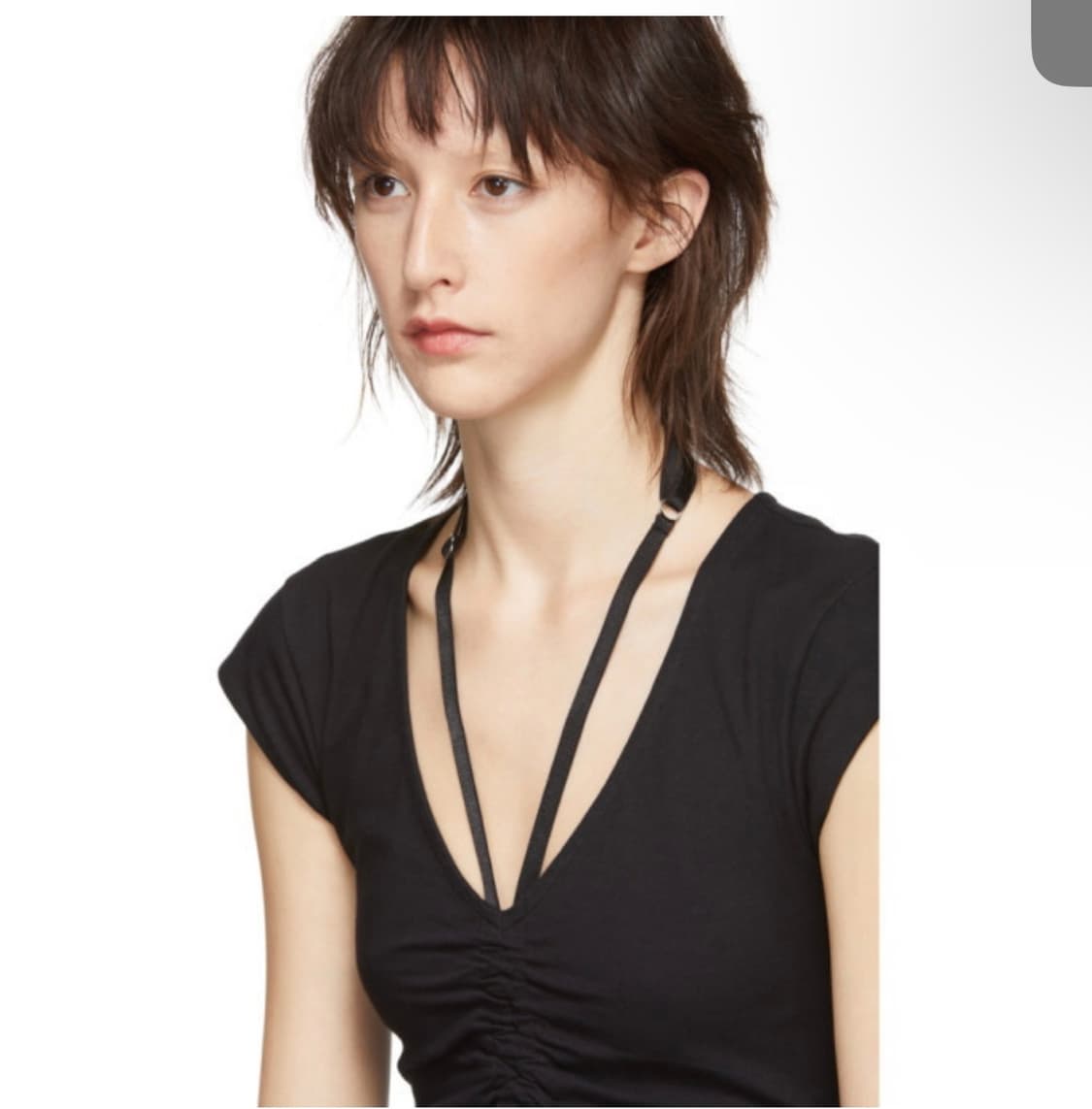 새상품 컨디션 Alexander Wang 블랙 바디수트 XS(44,55가 상품이미지1