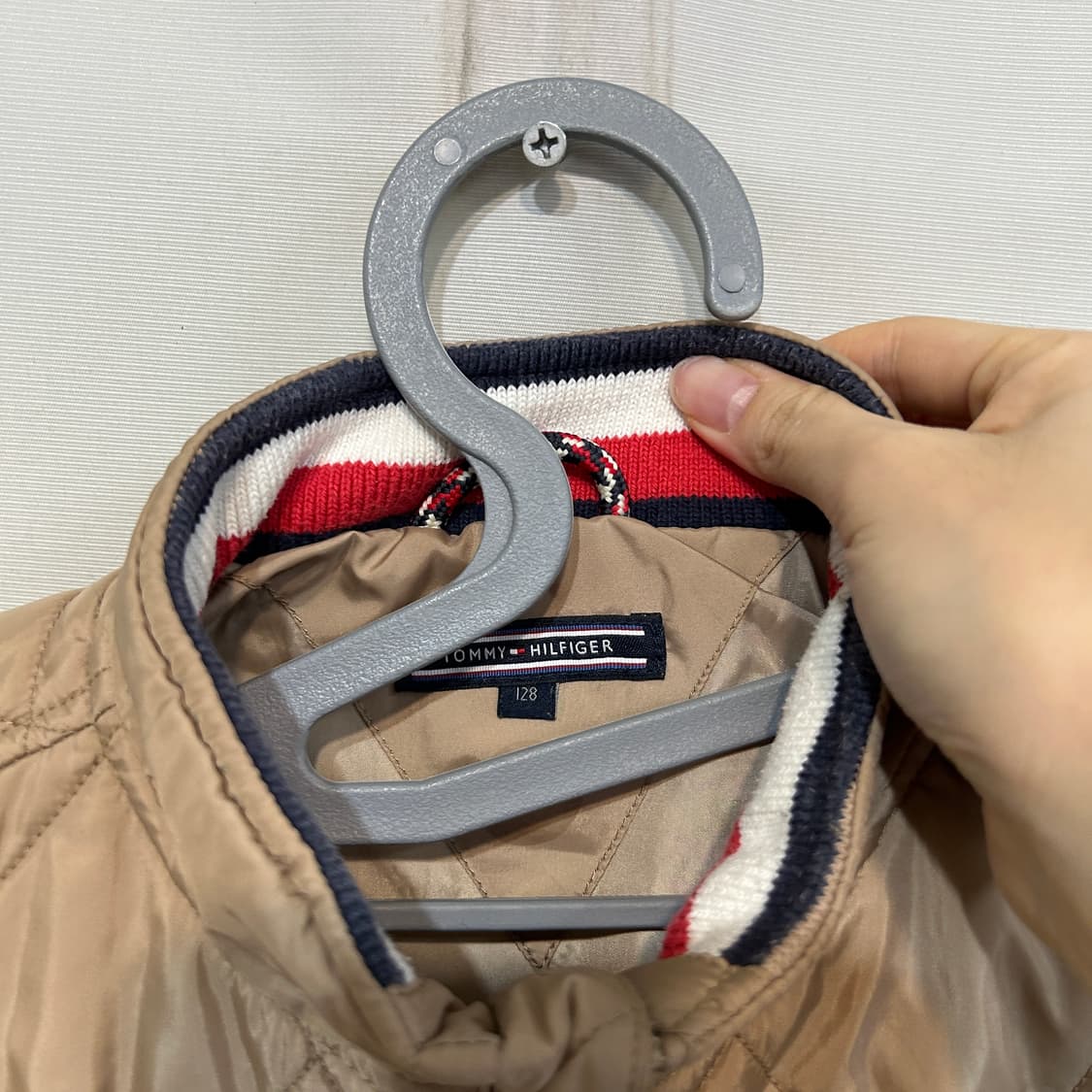 타미힐피거 키즈 퀄팅 자켓 128 상품이미지2