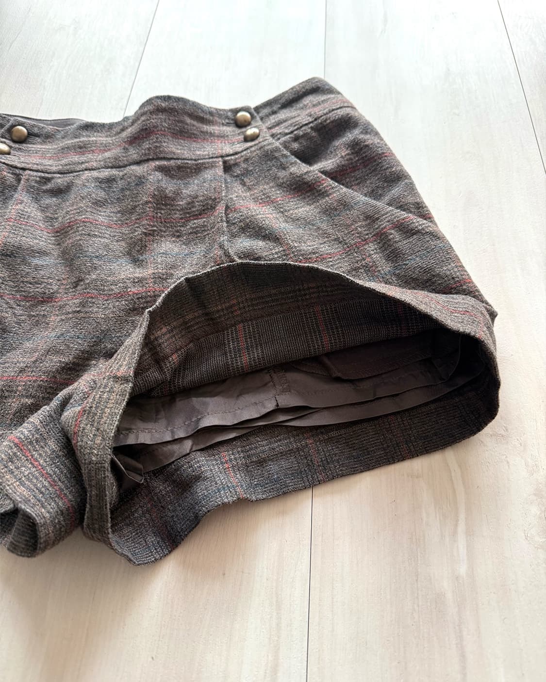 Deep mute brown wool pants 상품이미지8