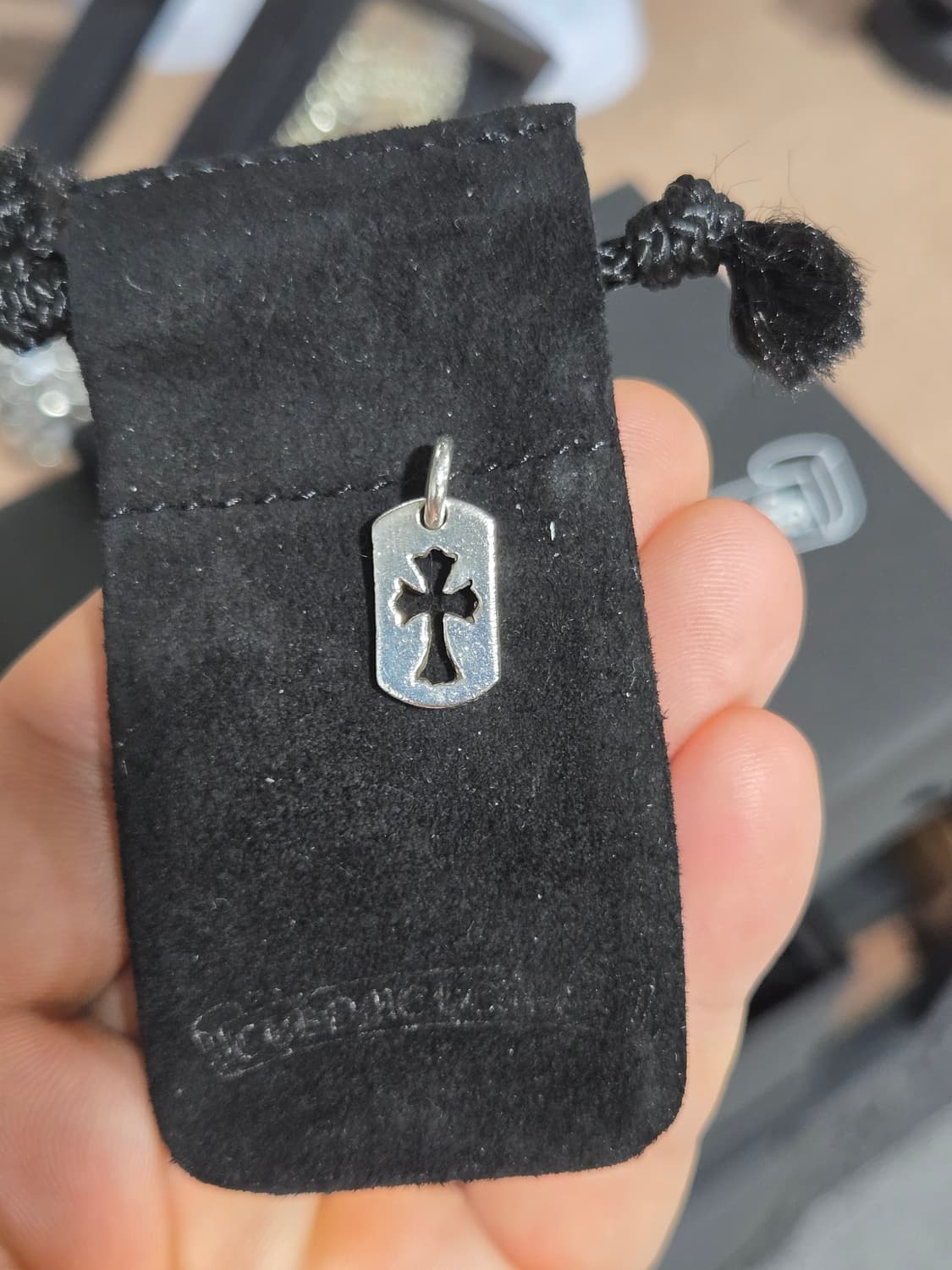 크롬하츠 도그택 풀파베 펜던트 상품이미지5