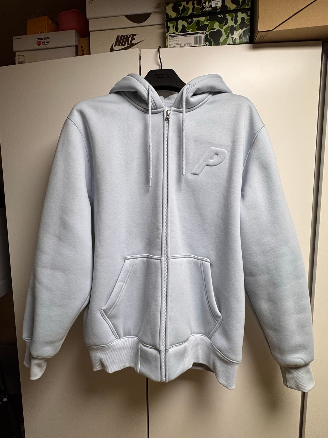 팔라스 써멀 엠보스 P3 집 후드 페인트 블루 XL 상품이미지2