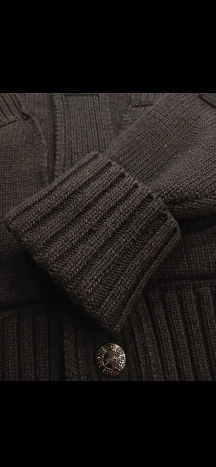 YSL rive gauche HEAVY WOOL KNIT CARDIGAN 상품이미지8