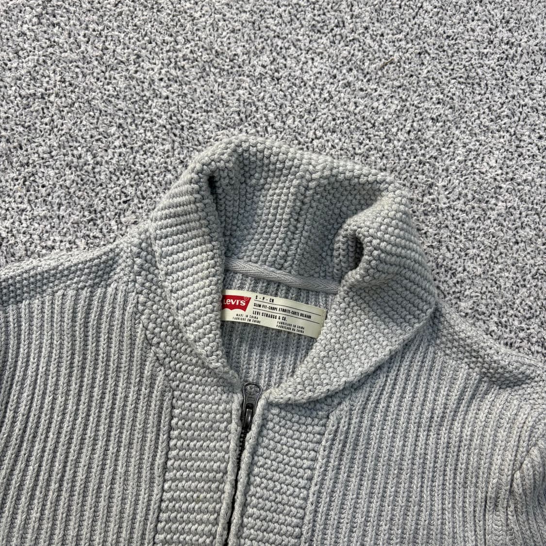 90 리바이스 여성 니트 집업 가디건 0319J 상품이미지2