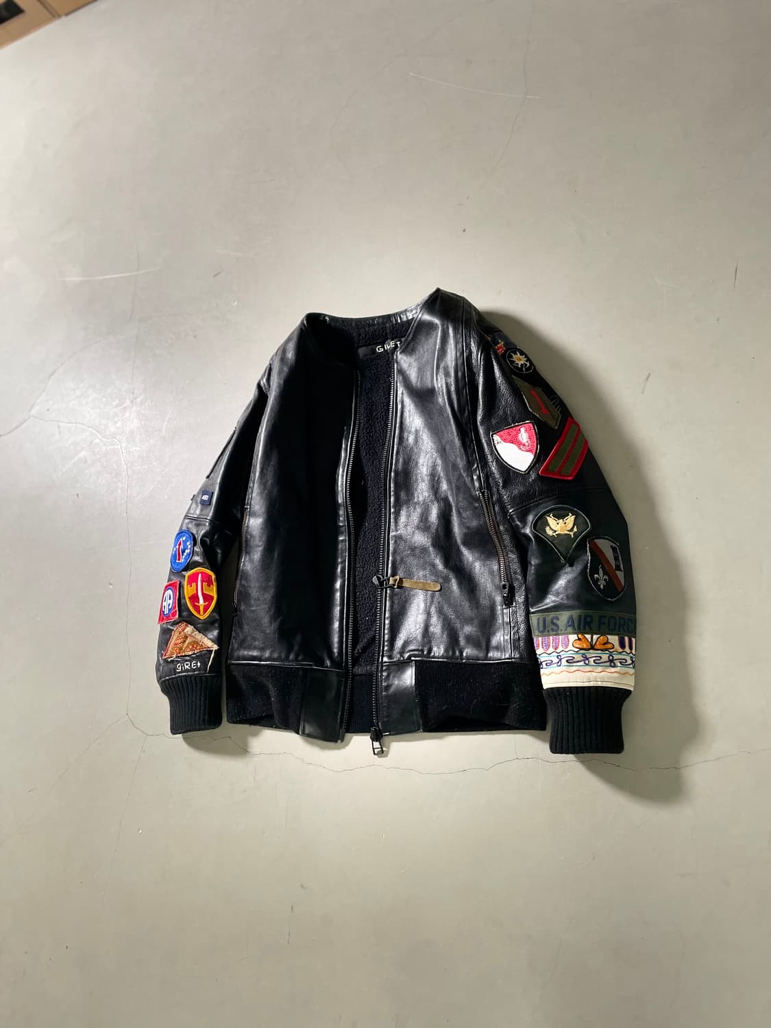 GiRET 레더 자켓 상품이미지5