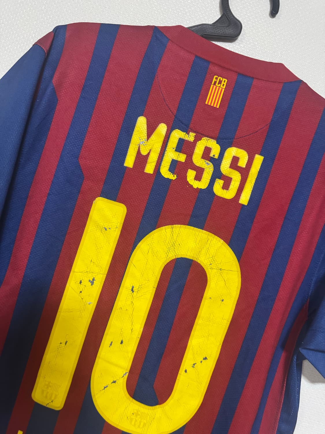 나이키 바르셀로나 11-12 유니폼 반팔 홈 상품이미지3