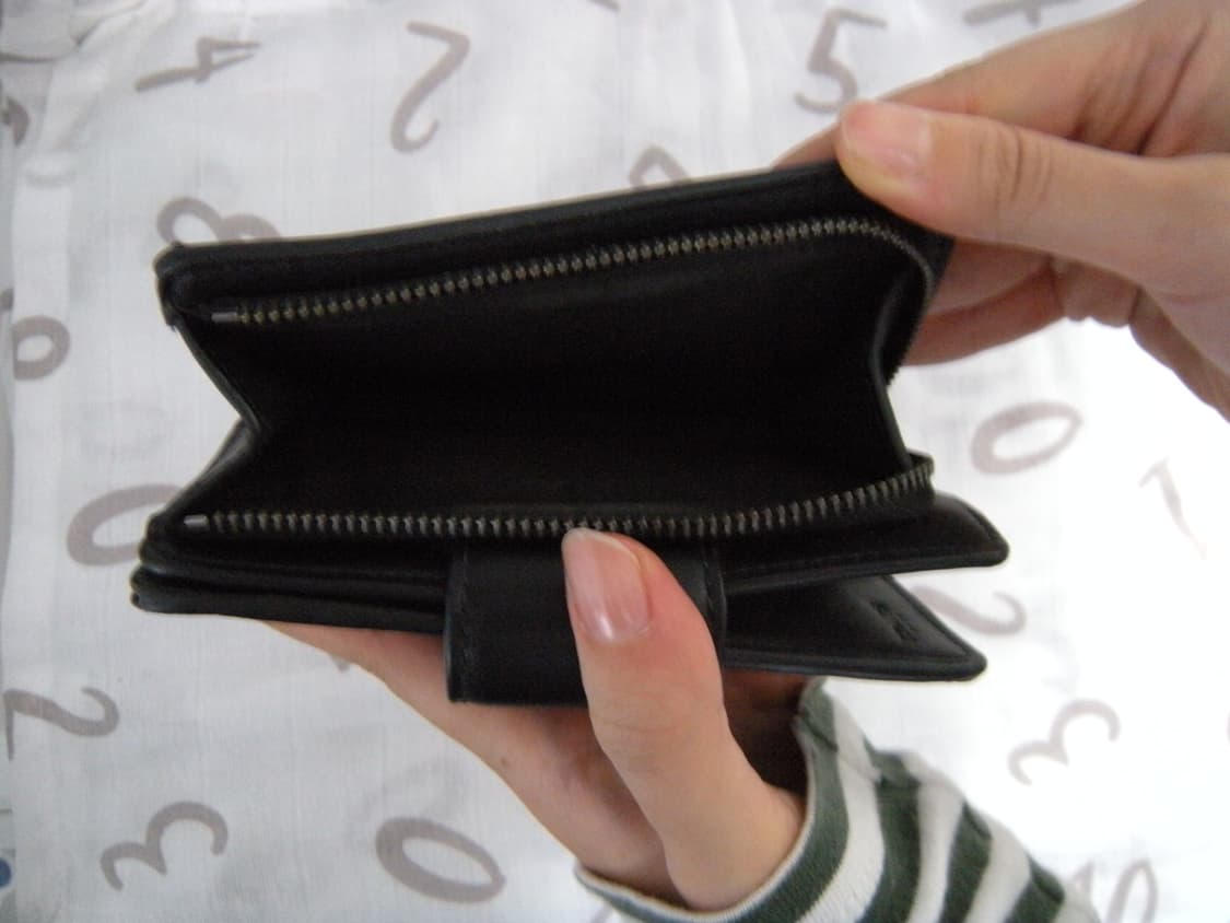 코치 시그니처 캔버스 미디움 코너 집 월렛 실버 그레파이트 블랙 상품이미지5