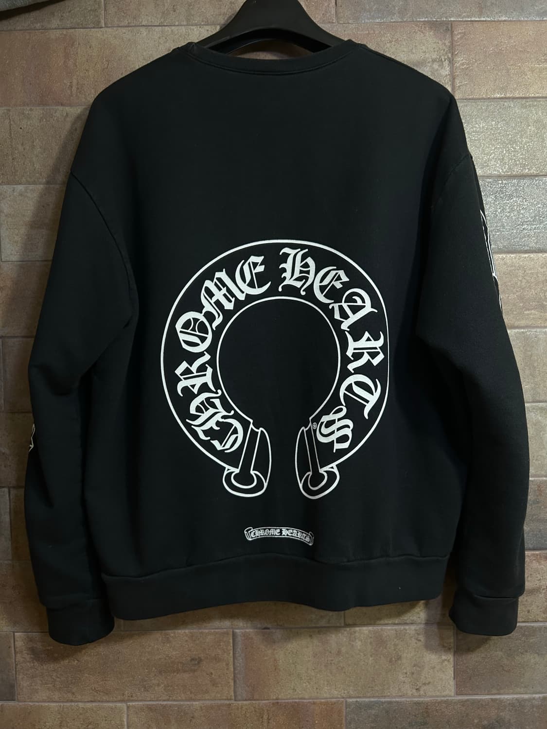 크롬하츠 홀스슈 플로랄 맨투맨 S  상품이미지2