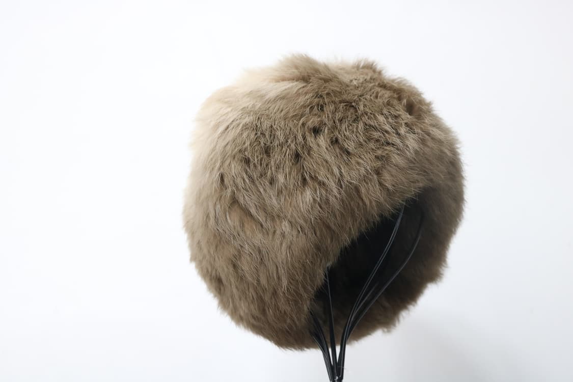 카시라 토끼퍼 그라데이션 퍼 비니 상품이미지5