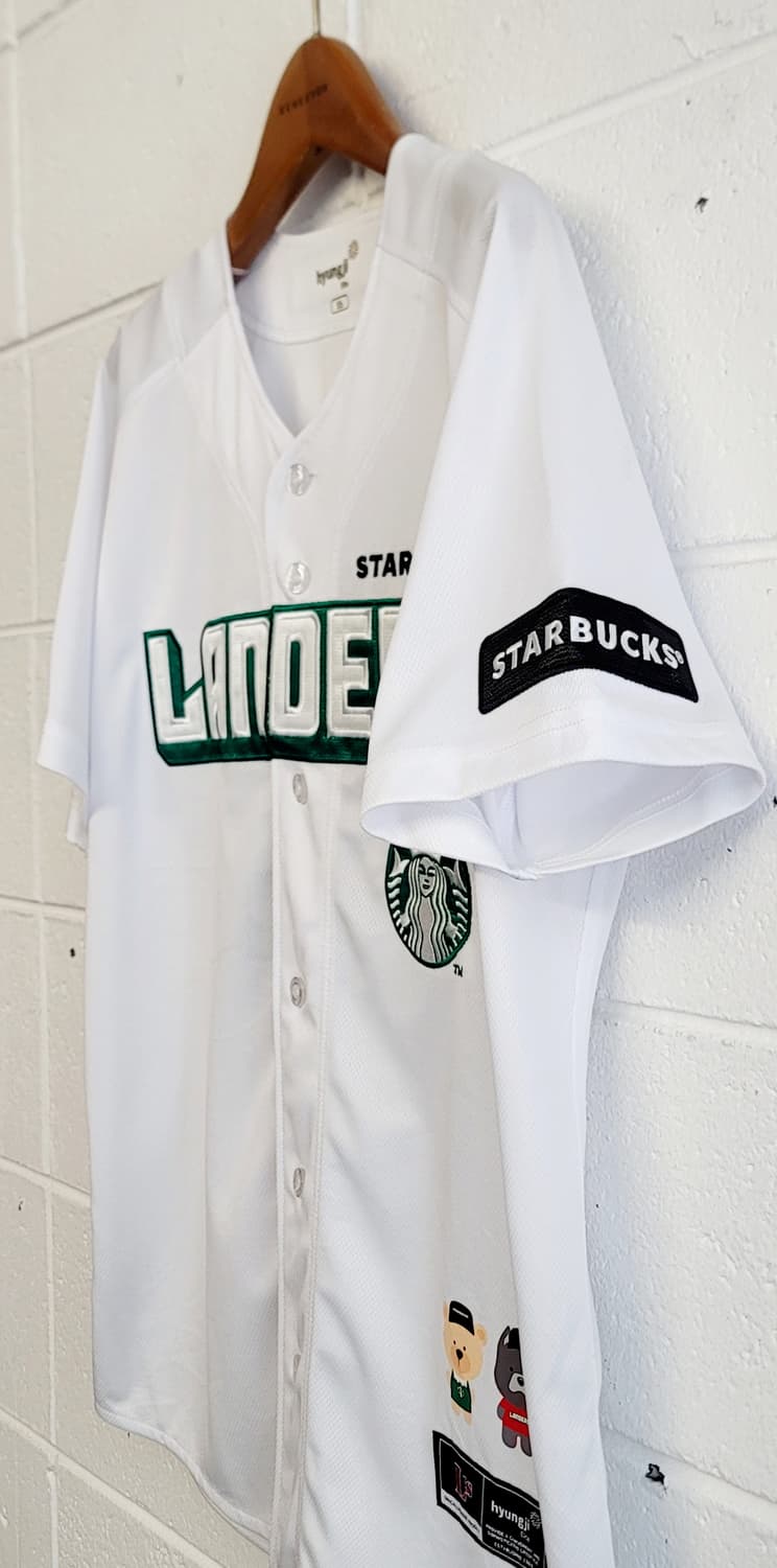 [95.M]SSG랜더스 X 스타벅스 22주년 기념 콜라보 져지(유니폼) 상품이미지6