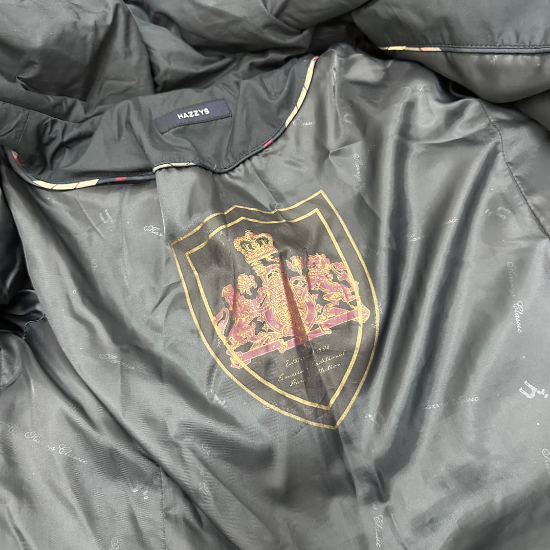 HAZZYS 헤지스 여성 구스다운 롱패딩 90(S) 상품이미지7