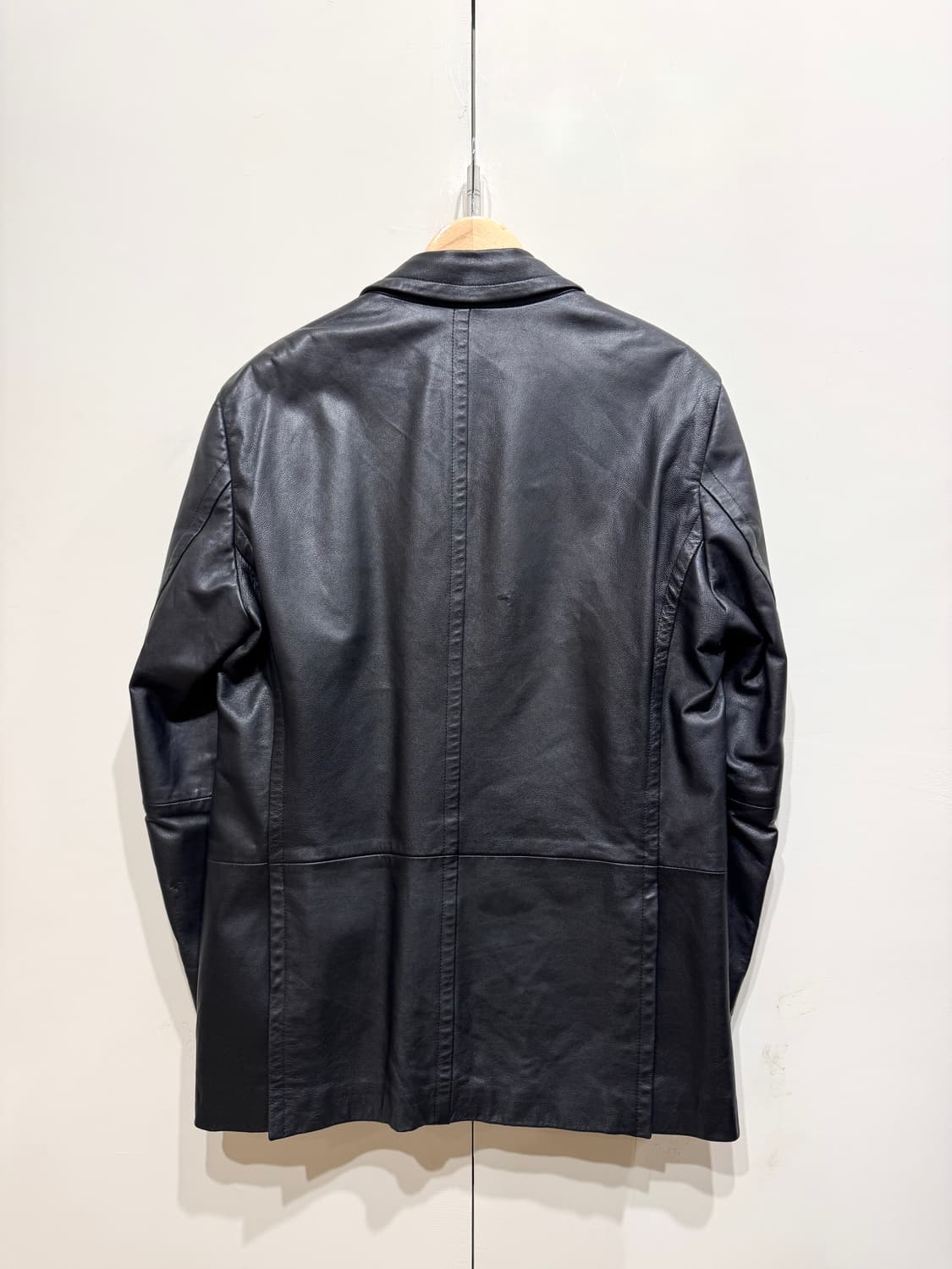 휴고 보스 램스킨 레더 블레이저 자켓 상품이미지4