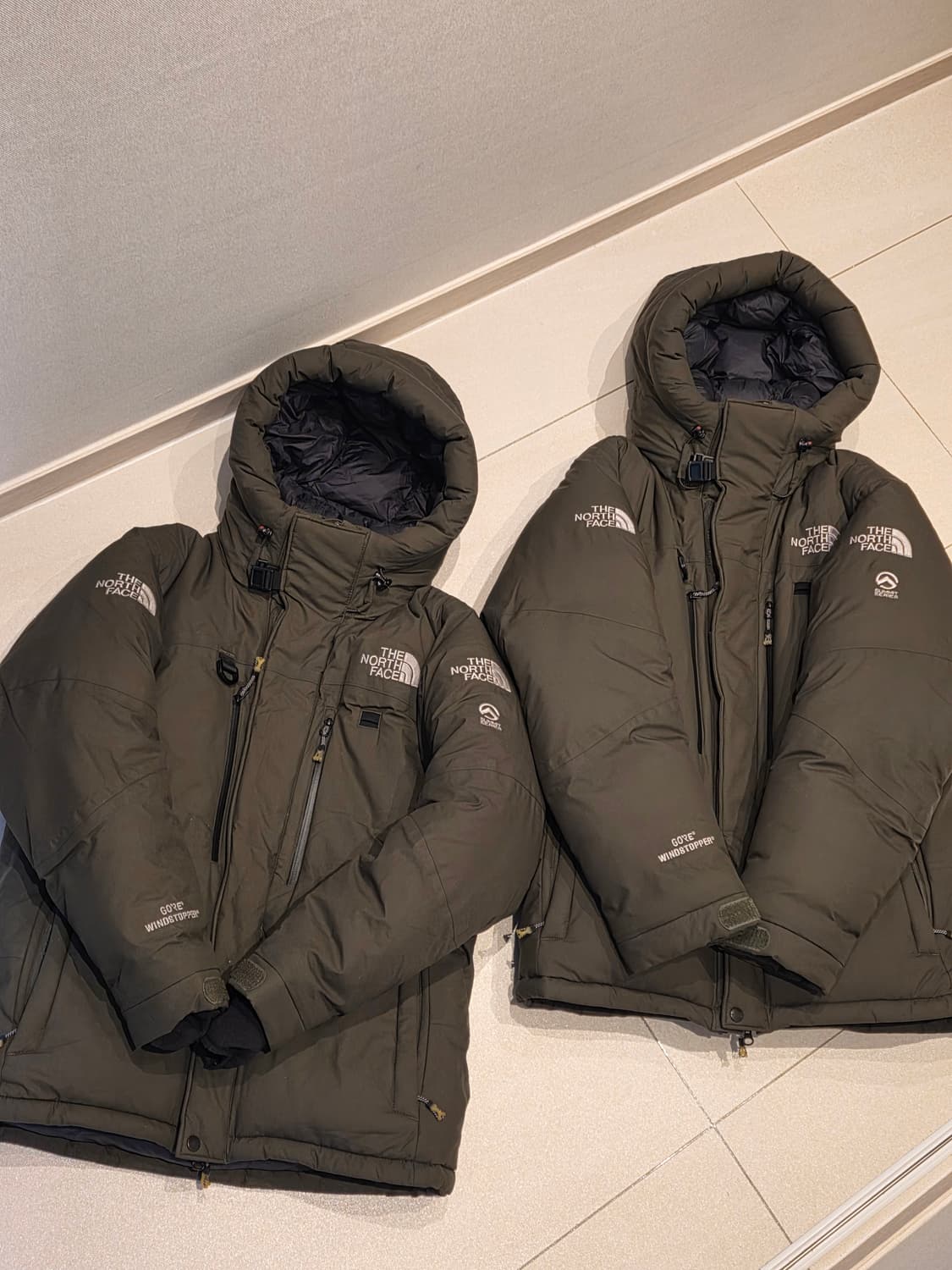 노스페이스 히말라야 카키 S 90사이즈 상품이미지1