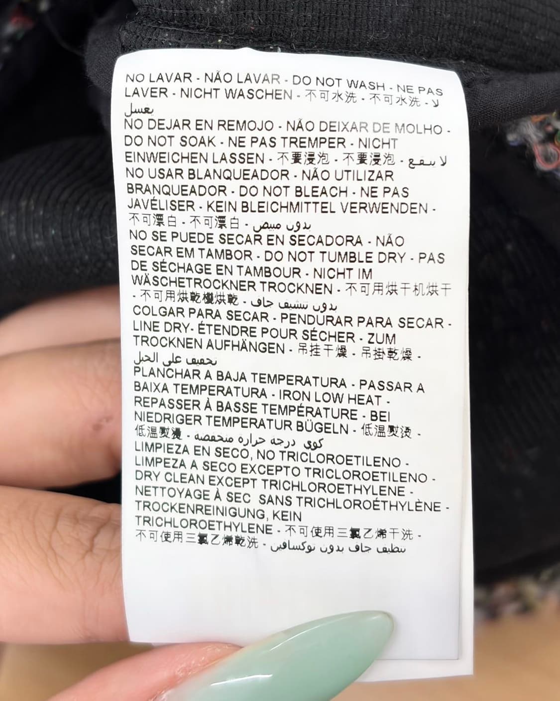빔바이롤라 멀티컬러 트위드 모토 자켓  상품이미지10