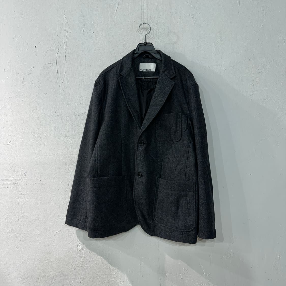비슬로우스탠다드 헤링본 자켓 L 상품이미지1