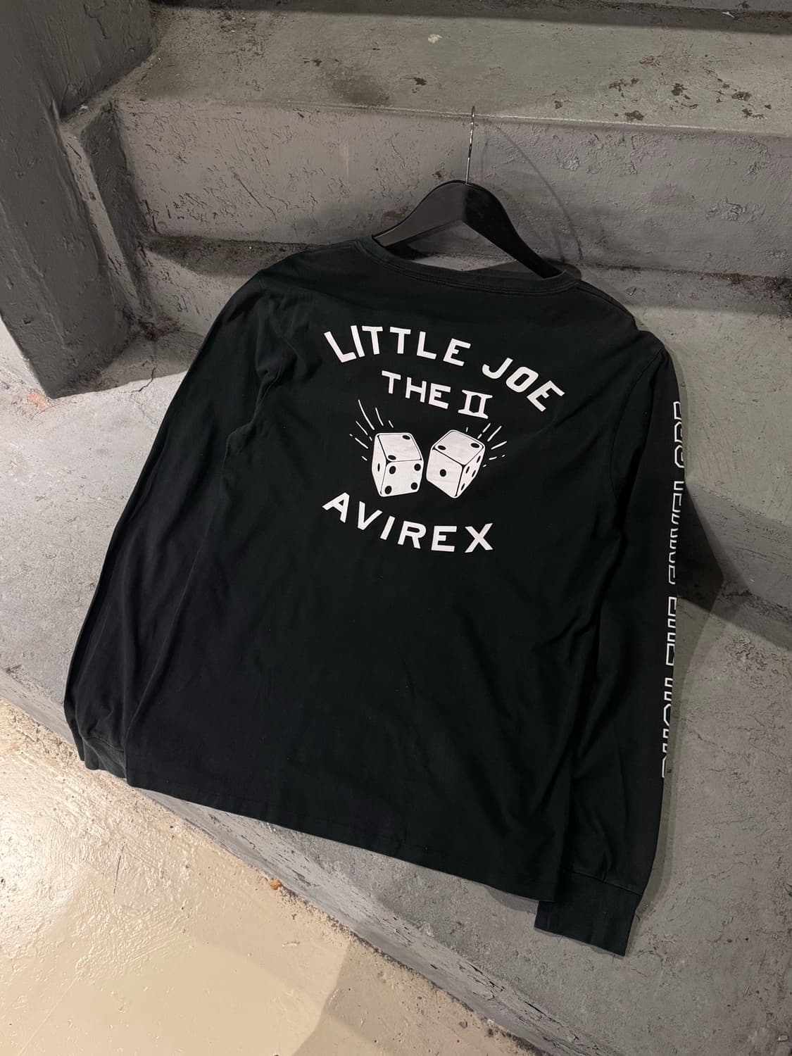 Avirex 아비렉스 다이스 레터링 롱슬리브 상품이미지1