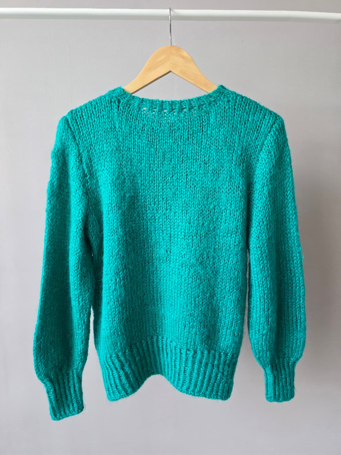 매력 컬러 핸드메이드 울 니트  상품이미지3