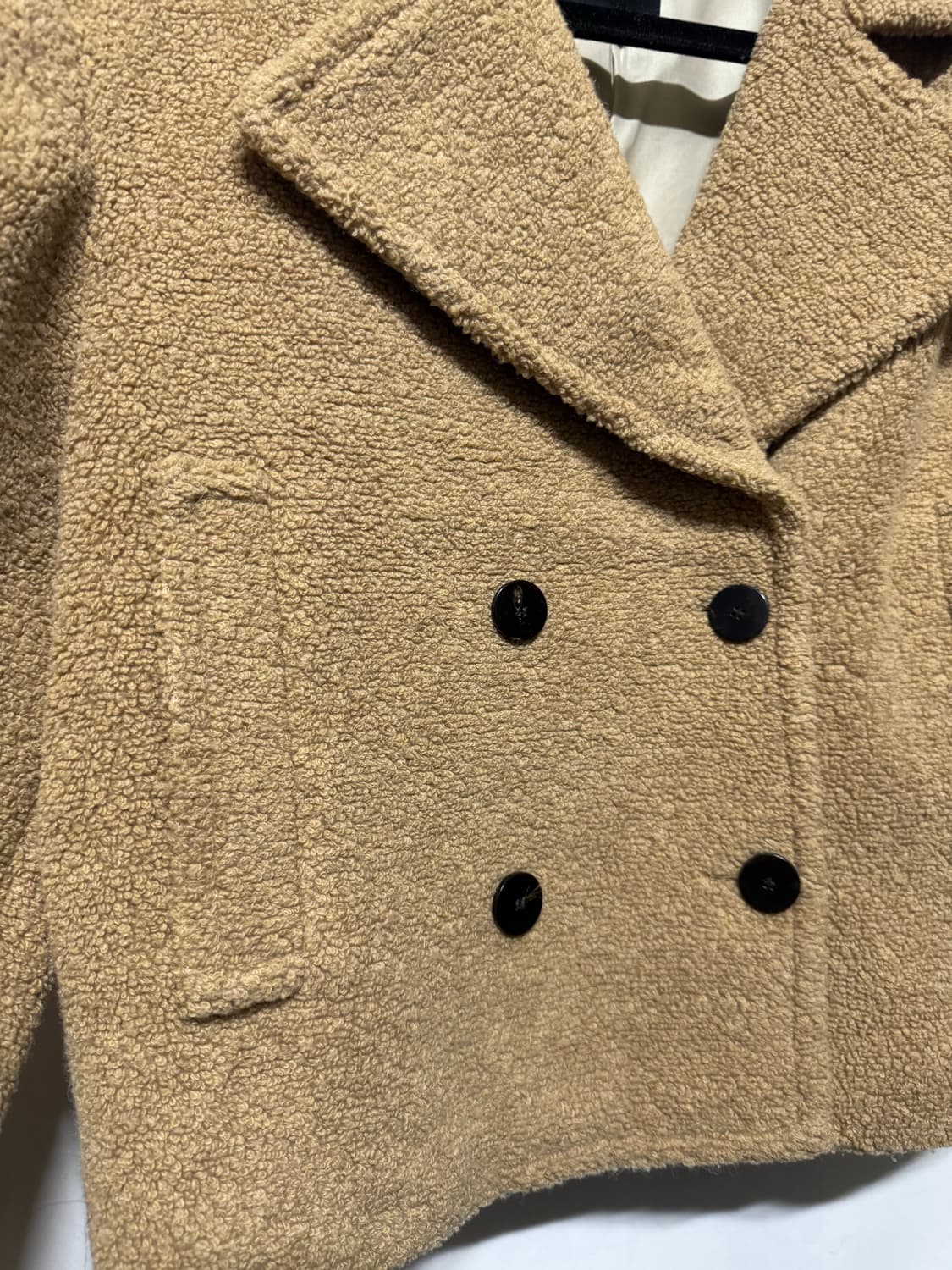 P 띠어리 테디베어 퍼 피코트 상품이미지6