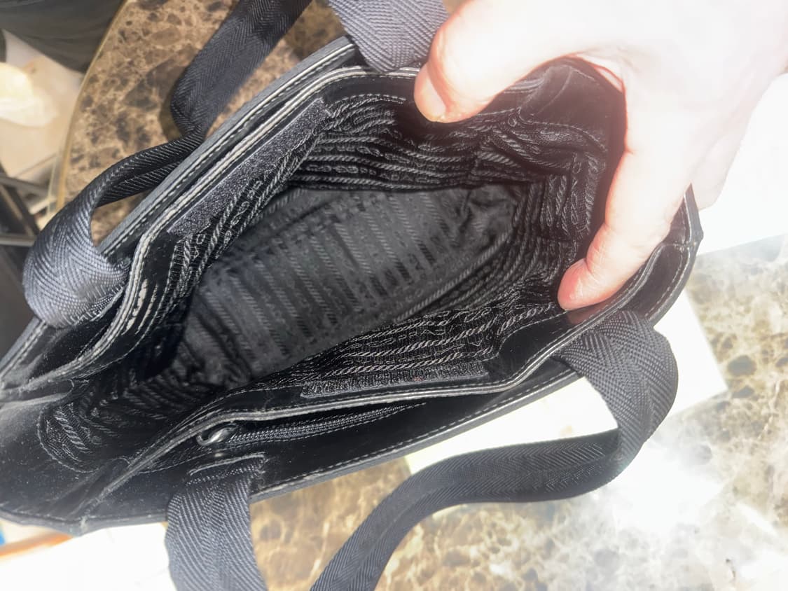 정품 프라다 나일론 미니 토트백 팝니다 상품이미지7