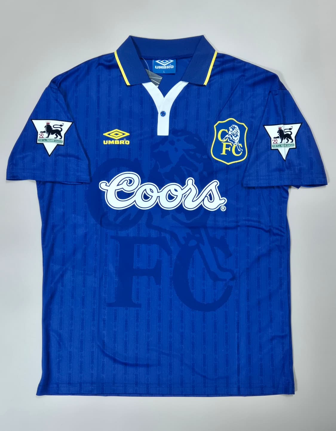 레트로) 95-97 첼시 홈팀 루드 굴리트 유니폼 L사이즈 레플리카 상품이미지3